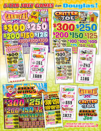 CARNIVAL JOE&trade;, CRITTER JOE&trade; & HOT WINGS JOE&trade;